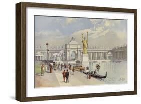 Looking East in the Grand Court-null-Framed Giclee Print