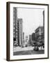 Looking East on 11th in Tacoma, WA Photograph - Tacoma, WA-Lantern Press-Framed Art Print