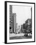 Looking East on 11th in Tacoma, WA Photograph - Tacoma, WA-Lantern Press-Framed Art Print