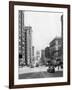 Looking East on 11th in Tacoma, WA Photograph - Tacoma, WA-Lantern Press-Framed Art Print