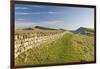 Looking East to Kings Hill and Sewingshields Crag, Hadrians Wall, England-James Emmerson-Framed Photographic Print