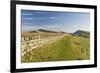 Looking East to Kings Hill and Sewingshields Crag, Hadrians Wall, England-James Emmerson-Framed Photographic Print