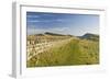 Looking East to Kings Hill and Sewingshields Crag, Hadrians Wall, England-James Emmerson-Framed Photographic Print