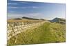 Looking East to Kings Hill and Sewingshields Crag, Hadrians Wall, England-James Emmerson-Mounted Premium Photographic Print