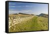 Looking East to Kings Hill and Sewingshields Crag, Hadrians Wall, England-James Emmerson-Framed Stretched Canvas