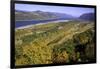 Looking East up the Columbia River, Columbia River Gorge National Scenic Area, Oregon-Craig Tuttle-Framed Photographic Print