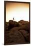 Looking For Lines Amongst The Stone In Joshua Tree National Park-Daniel Kuras-Framed Photographic Print