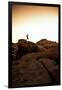 Looking For Lines Amongst The Stone In Joshua Tree National Park-Daniel Kuras-Framed Photographic Print