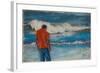 Looking for Shark Teeth-Marie Marfia Fine Art-Framed Giclee Print