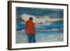 Looking for Shark Teeth-Marie Marfia Fine Art-Framed Giclee Print