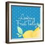 Looking Fresh Today-Nola James-Framed Art Print