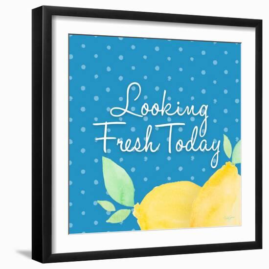 Looking Fresh Today-Nola James-Framed Art Print