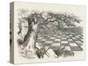 Looking Glass Country-John Tenniel-Stretched Canvas