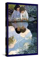 Looking-Glass River-Jessie Willcox-Smith-Stretched Canvas
