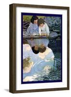 Looking-Glass River-Jessie Willcox-Smith-Framed Art Print