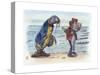 Looking Glass-John Tenniel-Stretched Canvas