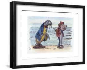 Looking Glass-John Tenniel-Framed Giclee Print