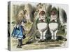 Looking Glass-John Tenniel-Stretched Canvas