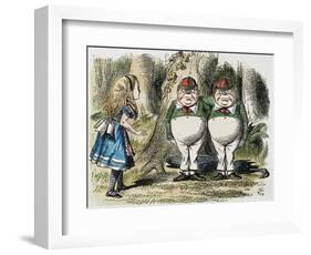 Looking Glass-John Tenniel-Framed Giclee Print