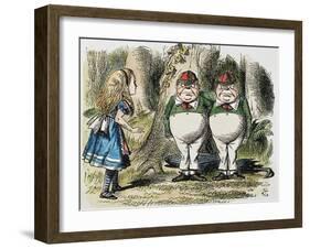 Looking Glass-John Tenniel-Framed Giclee Print