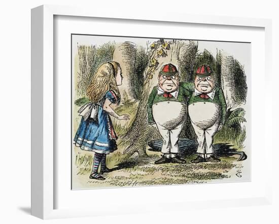 Looking Glass-John Tenniel-Framed Giclee Print