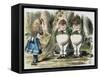 Looking Glass-John Tenniel-Framed Stretched Canvas