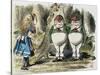 Looking Glass-John Tenniel-Stretched Canvas