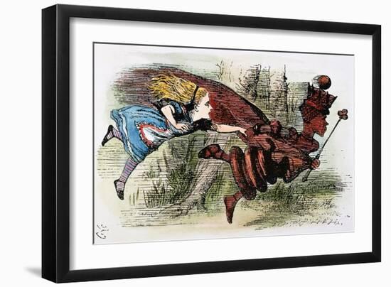 Looking Glass-John Tenniel-Framed Giclee Print