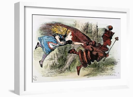 Looking Glass-John Tenniel-Framed Giclee Print