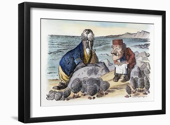 Looking Glass-John Tenniel-Framed Giclee Print