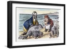 Looking Glass-John Tenniel-Framed Giclee Print