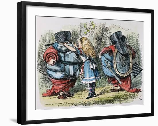 Looking Glass-John Tenniel-Framed Giclee Print