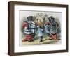 Looking Glass-John Tenniel-Framed Giclee Print