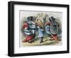 Looking Glass-John Tenniel-Framed Giclee Print