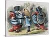 Looking Glass-John Tenniel-Stretched Canvas