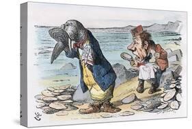 Looking Glass-John Tenniel-Stretched Canvas