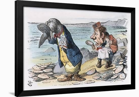 Looking Glass-John Tenniel-Framed Giclee Print