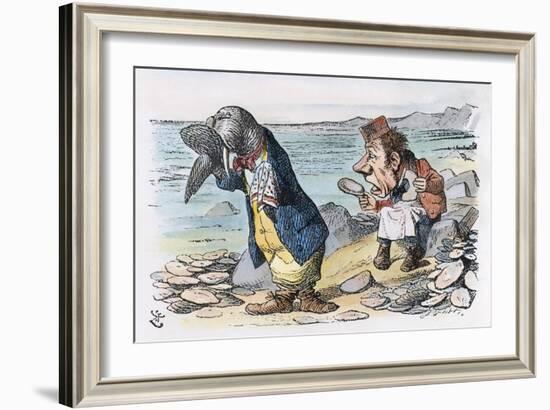 Looking Glass-John Tenniel-Framed Giclee Print