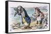 Looking Glass-John Tenniel-Framed Stretched Canvas