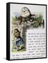 Looking Glass-John Tenniel-Framed Stretched Canvas