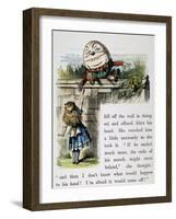 Looking Glass-John Tenniel-Framed Giclee Print