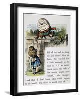 Looking Glass-John Tenniel-Framed Giclee Print