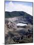 Looking into Poas Crate, Poas Volcano National Park, Costa Rica-Juan Manuel Borrero-Mounted Photographic Print