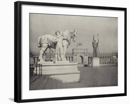 Looking Lakeward from the Statue of Industry-null-Framed Photographic Print