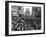 Looking North from 44th Street, New York's Times Square is Packed-null-Framed Photographic Print