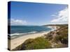 Looking North from Gnarabup Towards the Surf Break at Mouth of Margaret River, Western Australia-Robert Francis-Stretched Canvas