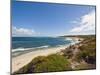 Looking North from Gnarabup Towards the Surf Break at Mouth of Margaret River, Western Australia-Robert Francis-Mounted Photographic Print