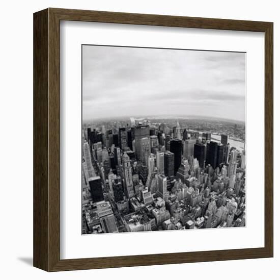 Looking North from the Empire State Building-Igor Maloratsky-Framed Art Print