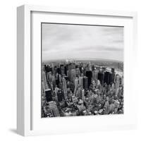 Looking North from the Empire State Building-Igor Maloratsky-Framed Art Print
