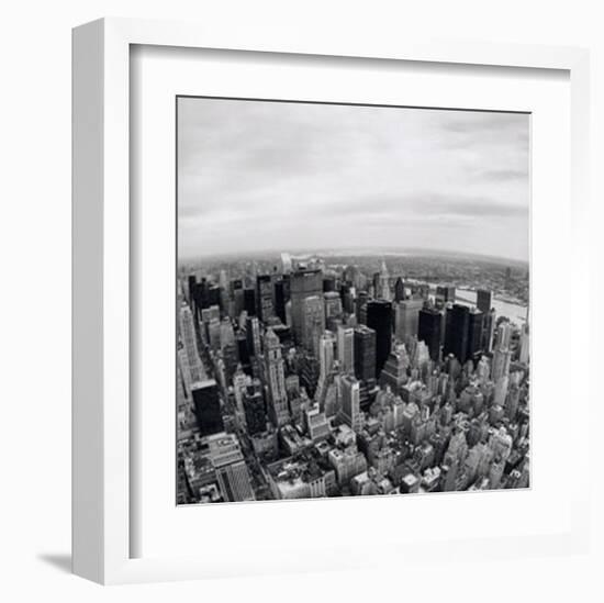 Looking North from the Empire State Building-Igor Maloratsky-Framed Art Print